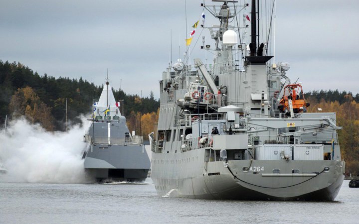 Балтійське море будуть патрулювати військово-морськими кораблями