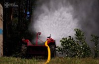 ДСНС отримала перший український пожежний робот 