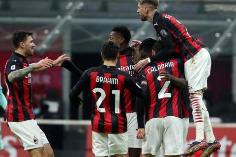 "Милан" повторил 70-летний рекорд результативности "Интера" в чемпионате Италии