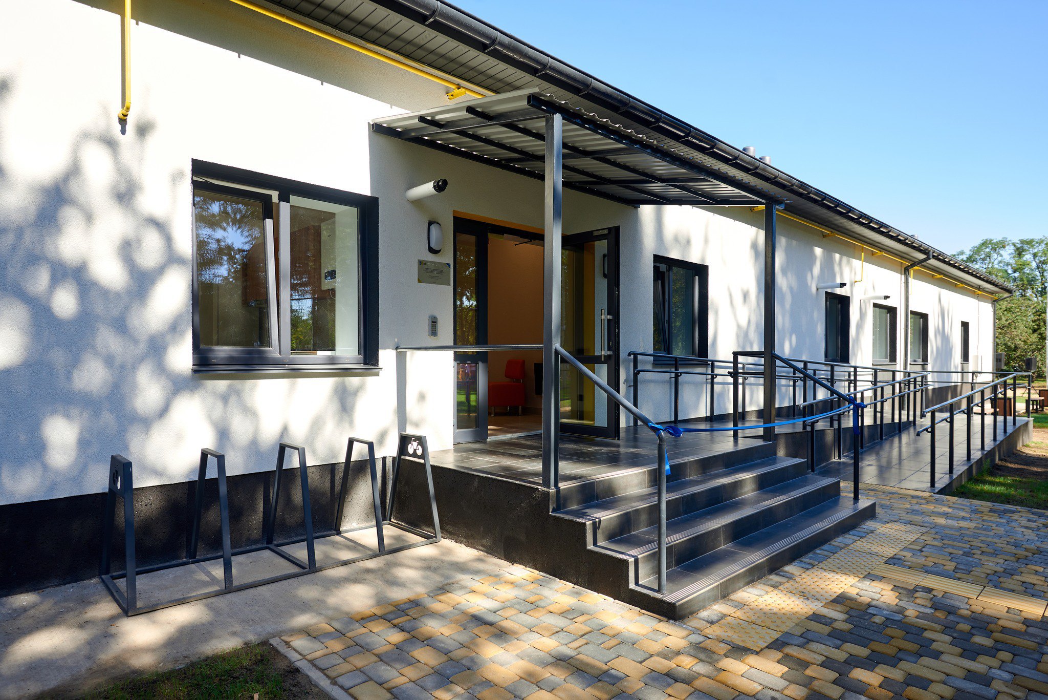 Під час відкриття ще одного центру соціалізації для переселенців 4 вересня 2025 року у Стрижавській громаді, Вінницька область.