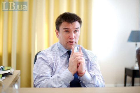 Клімкін "упевнений" у військовому ударі Росії по півдню України
