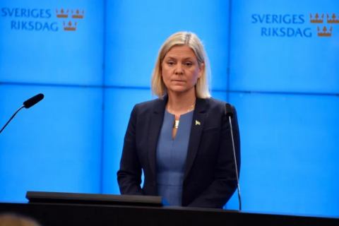 Первая в истории Швеции женщина-премьер подала в отставку спустя несколько часов после назначения 