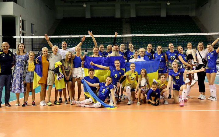 Збірна України виграла всі матчі відбору на чемпіонат Європи з волейболу