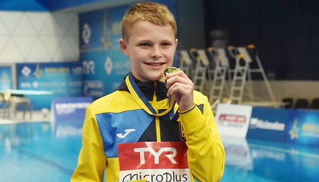 Наймолодший в історії чемпіон Європи зі стрибків у воду Олексій Середа
