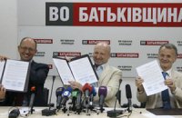 Турчинов пообещал главе Меджлиса одно из лучших мест в списке оппозиции