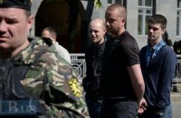 Возле парка Славы в Киеве милиция задержала провокатора с оружием (добавлены фото)
