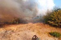 Нацполиция начала расследование пожаров в Харьковской области