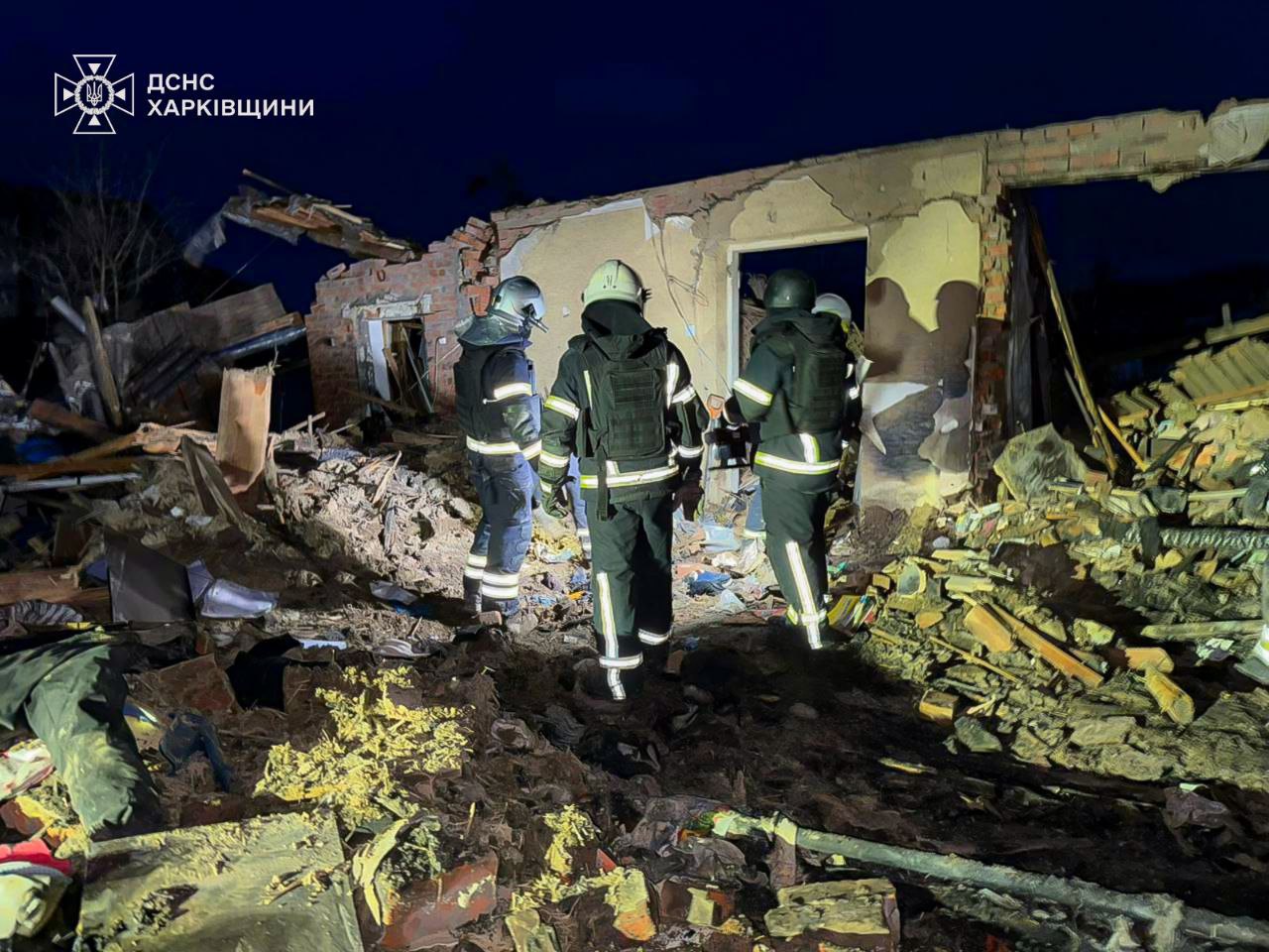 Наслідки російської атаки у Богодухові