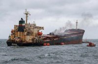 У Каспійському морі зазнало аварії іранське судно, яке могло перевозити озброєння росіянам