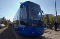 До Києва доправили на обкатку польський трамвай Pesa