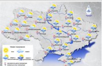 Сьогодні майже у всіх областях України – короткочасні дощі та грози