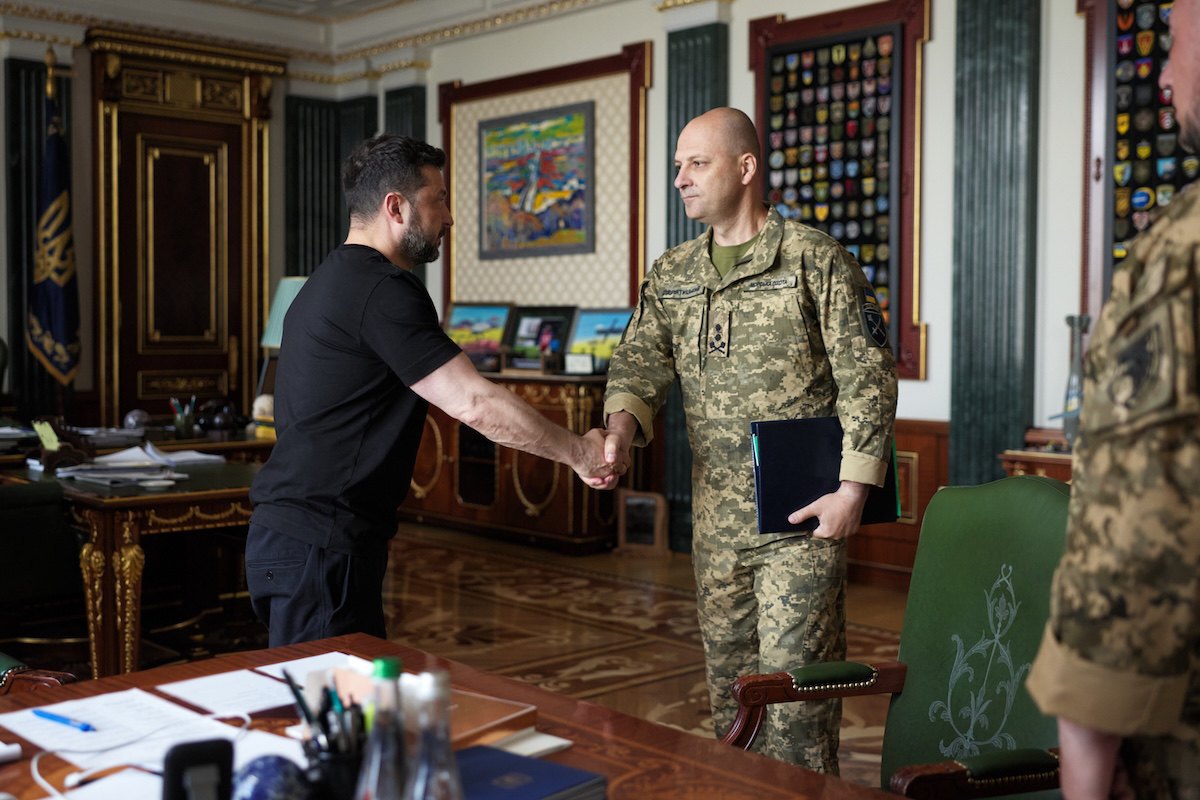 Зустріч президента з командирами корпусів