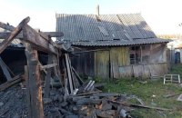Унаслідок ворожих обстрілів Вовчанська на Харківщині виникла пожежа у будинках і на підприємстві