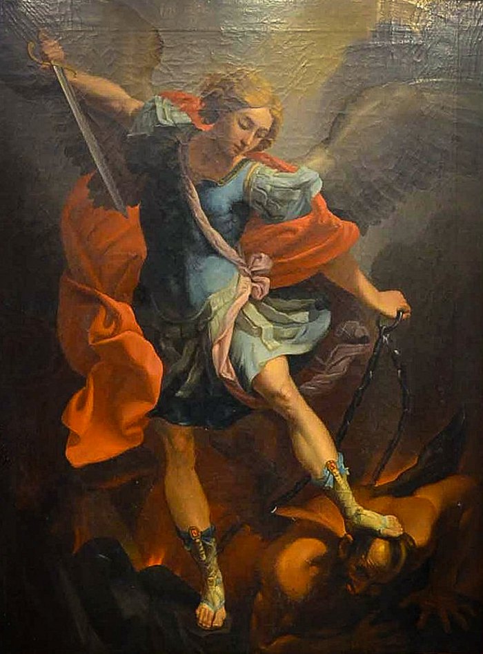 Архістратиг Михаїл перемагає диявола. Художник Гвідо Рені.