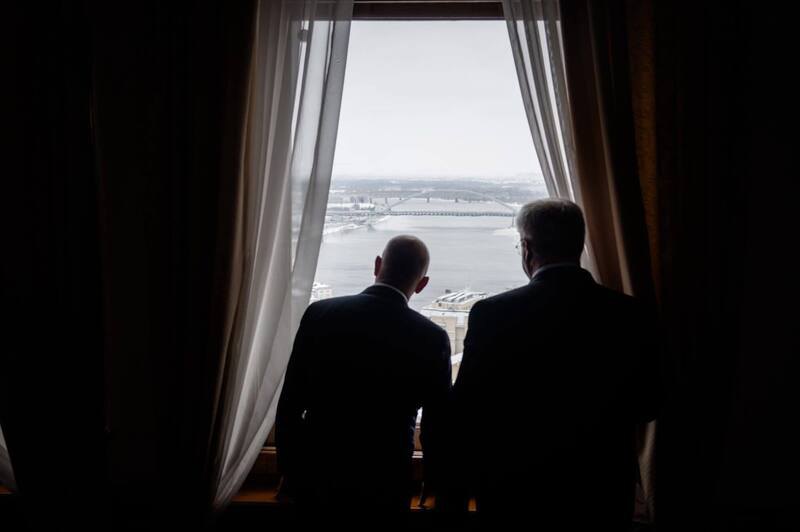 Генеральний секретар Ради Європи Ален Берсе і міністр закордонних справ Андрій Сибіга у Києві