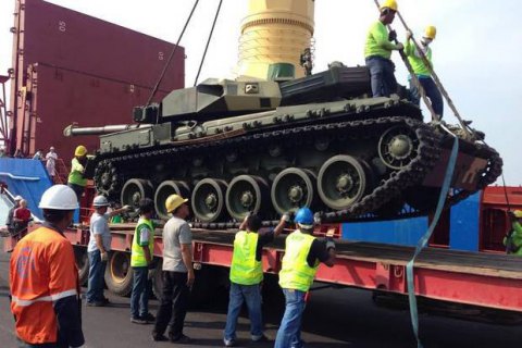 Украина доставила в Таиланд пятую партию танков "Оплот" 