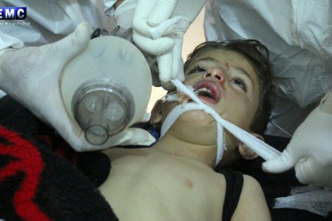 ЮНІСЕФ підтвердив загибель десятків дітей під час хіматаки в Сирії