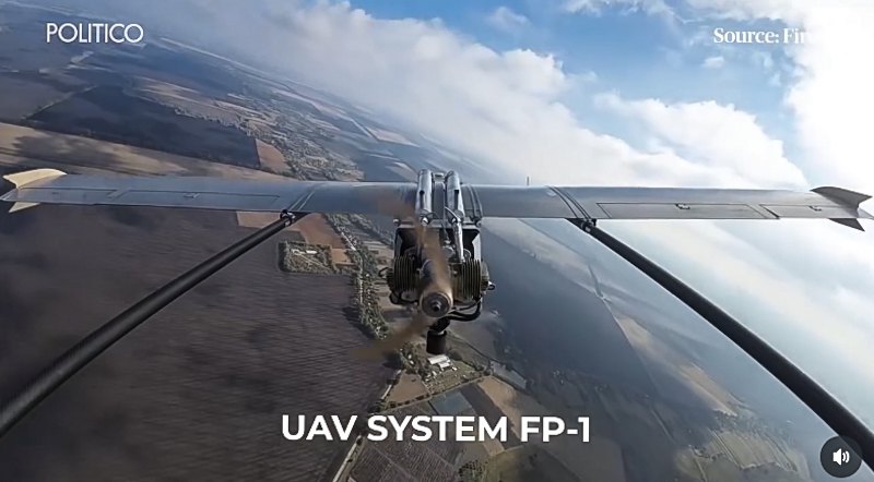 Далекобійний дрон українського виробництва <i>FP-1</i> 