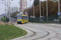 ​В Пуще-Водице реконструируют трамвайную линию 