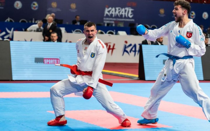 Збірна України з карате здобула пʼять медалей на Чемпіонаті Європи