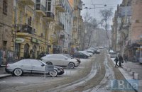 Завтра в Киеве обещают небольшой снег, до +2 градусов