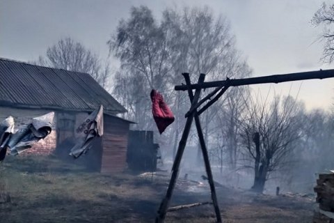 У Чернігівській області загорівся арт-хутір Обирок, - соцмережі
