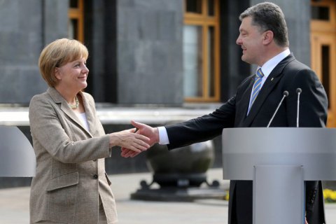 Порошенко заручился поддержкой Меркель