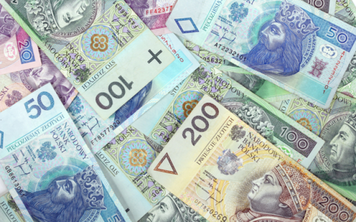 Українці в Польщі зможуть обміняти готівкові гривні на злоті до 9 вересня