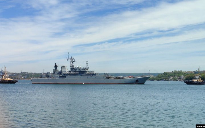 З 13 великих десантних кораблів Чорноморського флоту в строю залишилося 5