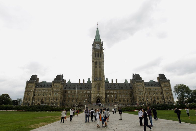 Здание канадского парламента