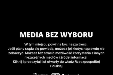 ​Польські медіа протестують проти нового податку на рекламу