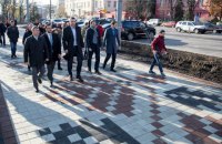 Кличко розповів, коли завершиться ремонт Володимирської вулиці в Києві