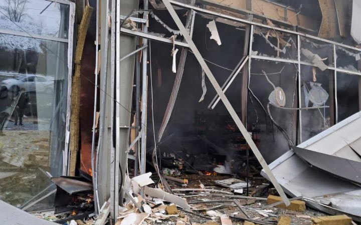 Російський дрон атакував крамницю у Краматорську на Донеччині