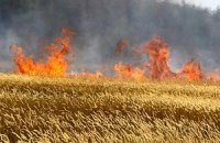 В Украине - опасность пожаров