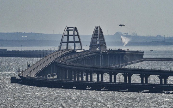 ​Спецпідрозділ ГУР "Артан" передав "привіт" окупантам біля Кримського мосту