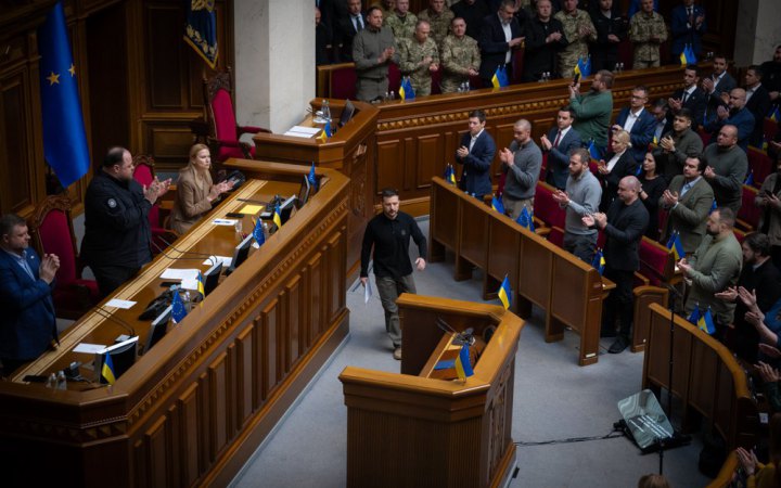 Керівників фракцій і груп Верховної Ради ознайомили з тезами секретних додатків Плану перемоги