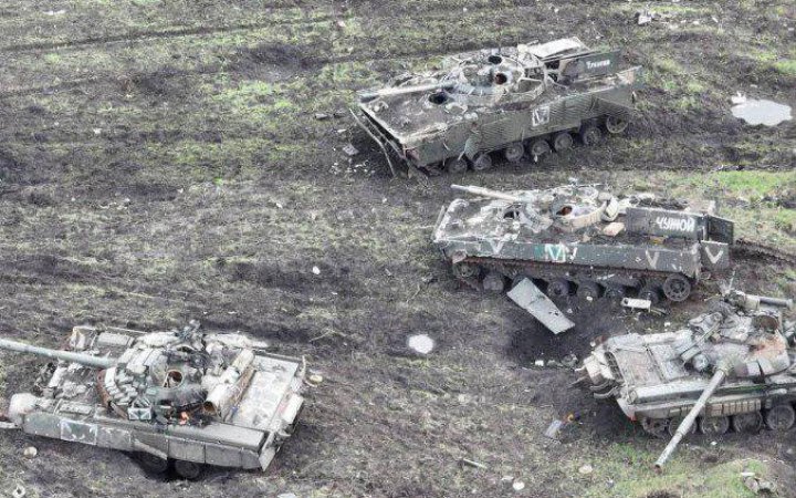 ​Сили оборони ліквідували ще 1160 російських окупантів, 17 ворожих танків, 41 бронемашину і 42 артсистеми
