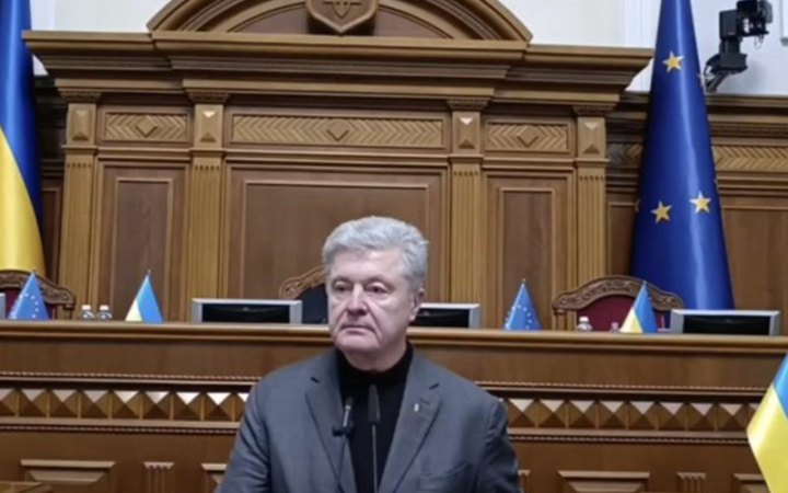 Порошенко: Хтось чекав від мене критики Зеленського. Але ні, критики не буде