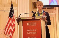 Українка, яка допомагає жінкам під час війни, отримала у Нью-Йорку міжнародну відзнаку “Голоси хоробрості” 2023