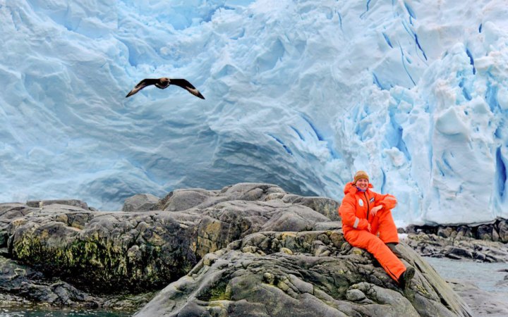 Вона працює в Антарктиці. «Ми просто повернулись від патології до нормального стану справ»
