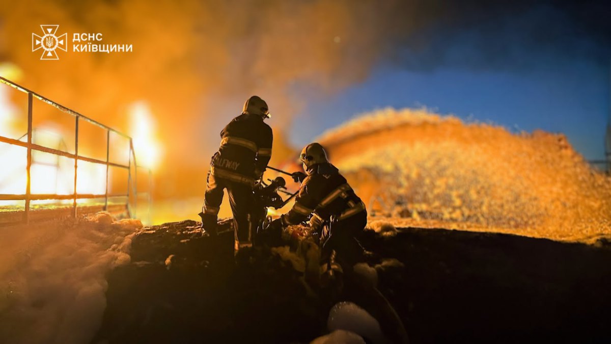 Ліквідація пожежі на Київщині