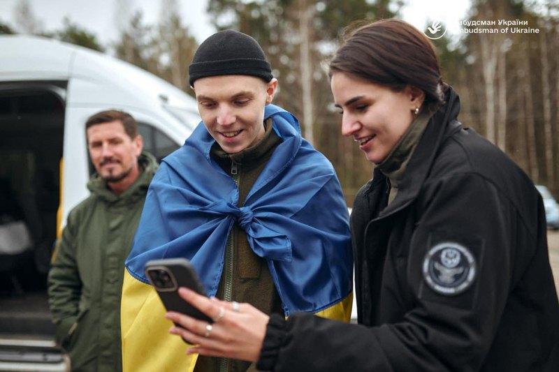 Микола у день звільнення з полону