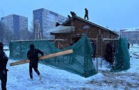 У Львові демонтували незаконно збудовану церкву УПЦ МП (оновлено)