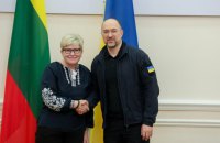 Прем'єрка Литви Шимоніте прибула до Києва (доповнено)