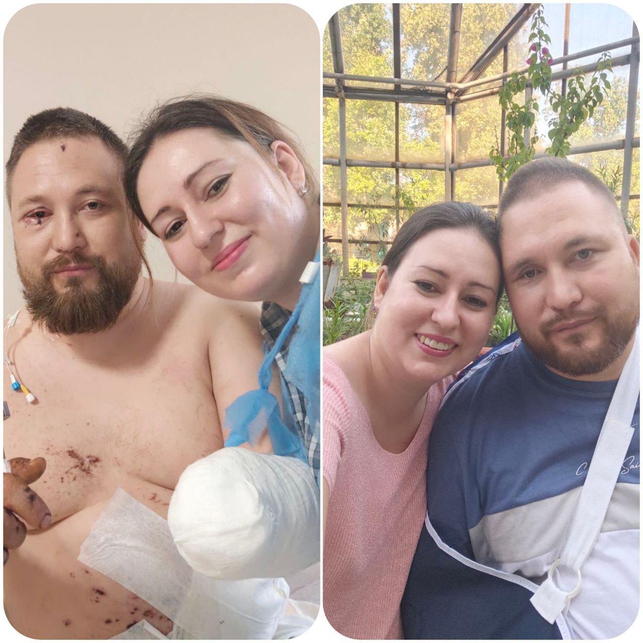 Євген з дружиною 