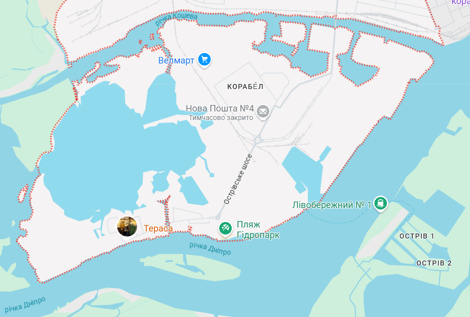 мікрорайон Корабел у Херсоні