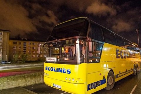 Пасажирці довелося сісти за кермо автобуса Таллінн - Рига замість п'яного водія