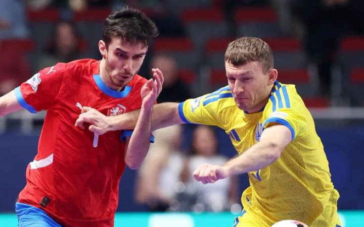 Збірна України з футзалу вийшла до чвертьфіналу Євро-2026