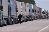 Польські фермери заблокували рух вантажівок з України на пункті пропуску "Шегині"