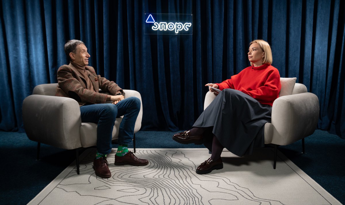 Віталій Портников і Ольга Айвазовська